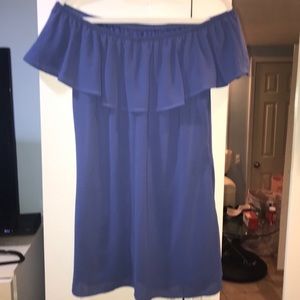 Speechless Off the Shoulder Mini Dress